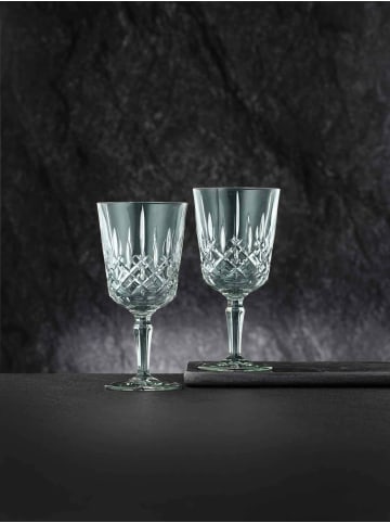 Nachtmann 6er Set Cocktail- / Weingläser Noblesse Colors 355 ml in Mint