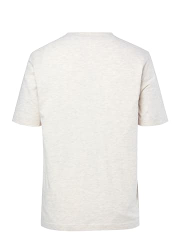 JP1880 Kurzarm T-Shirt in natur melange