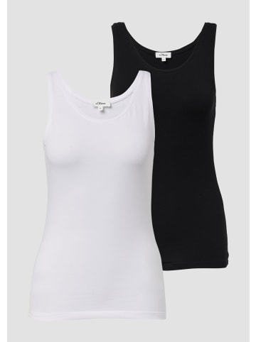 s.Oliver T-Shirt in 01X9_weiß