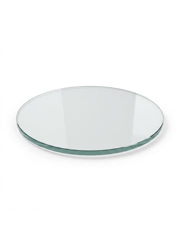 relaxdays Glasplatte in Transparent - 80 cm