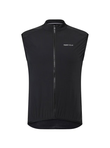 super.natural M UNSTOPPABLE GILET in Schwarz