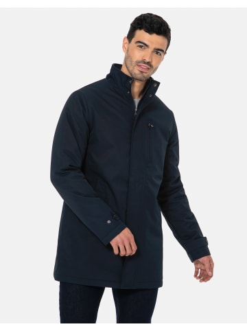Threadbare Parka THB Jacket Broxburn Mac in Navy
