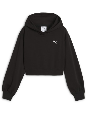 Puma Hoodie "WARDROBE ESS Short Length Hoodie TR G" in Schwarz