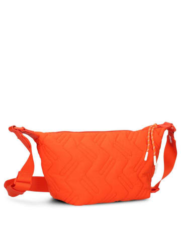 Zwei Cleo - Umhängetasche 36 cm (sand-new) in papaya-new