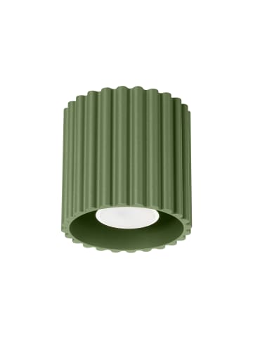 Nice Lamps Plafond ZORA 1 olive H 10 cm