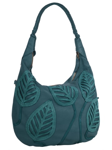Samantha Look Shopper echt Leder in blau