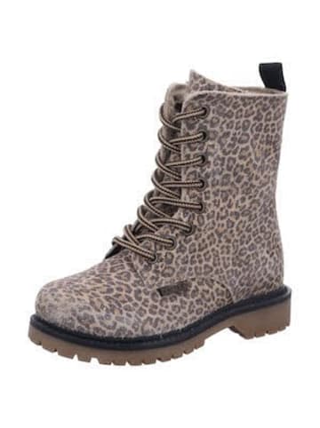 VADO  Stiefel Kinder LULU HIGH ZIPPER VATEX in Braun