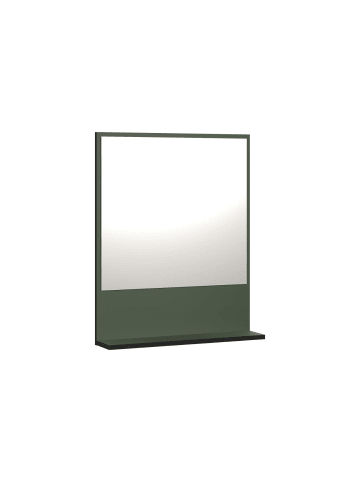 ebuy24 Bad Spiegel PureBliss Grün 60 x 14 cm
