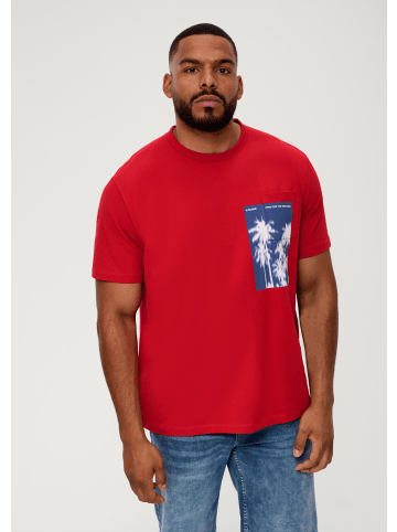 s.Oliver T-Shirt kurzarm in Rot