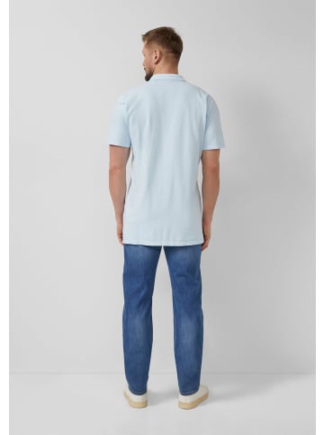 s.Oliver Polo-Shirt in 5007_hellblau
