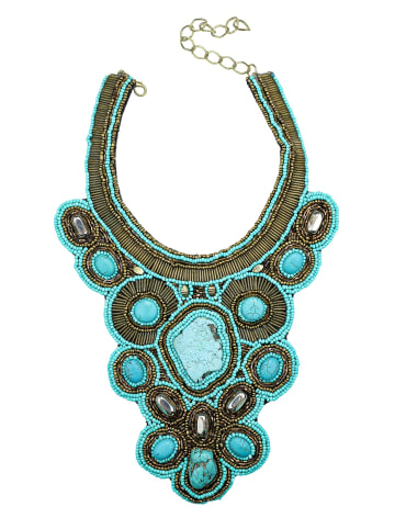 collezione alessandro Statementkette " Ava " in grün