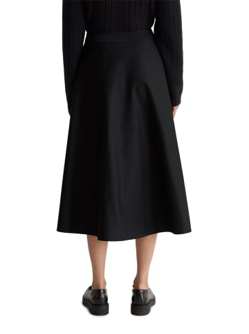 Marc O'Polo Ausgestellter Satinrock in deep night blue