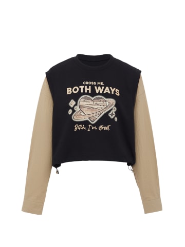 Homebase Damen Sweatshirt in Schwarz