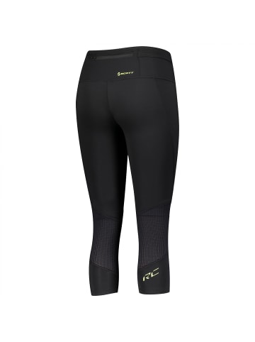 SCOTT W RC RUN 3/4 TIGHTS in Schwarz