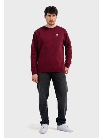 OLDSKULL Sweatshirt Basic Oldskull 25 Logo in Burgundy