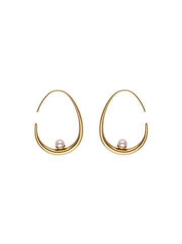 faina Women Hoop Earrings in Gold