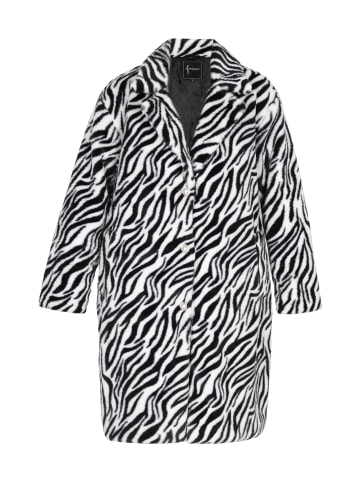 faina Damen Jacket in Schwarz Weiss
