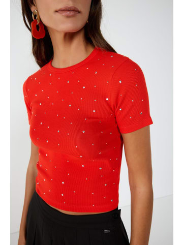 NO MATTER WHAT Shirt in Rot