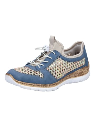 rieker Sneaker Blau/Beige