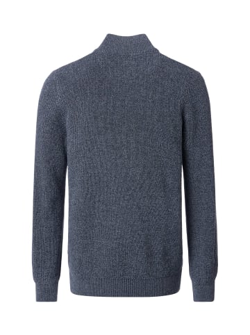 CASAMODA Strickjacke in graues Mittelblau