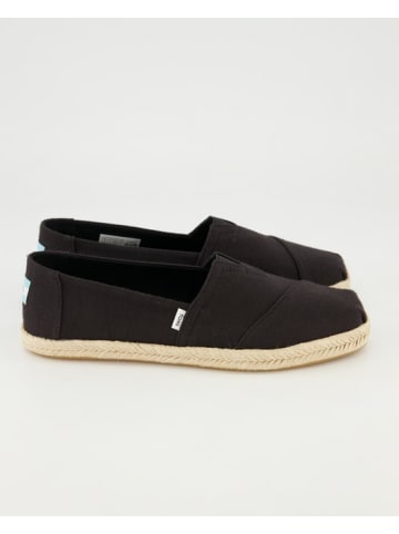 TOMS Flache Schuhe in Schwarz