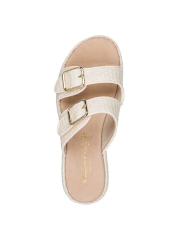 Tamaris WIDE FIT Pantolette in IVORY