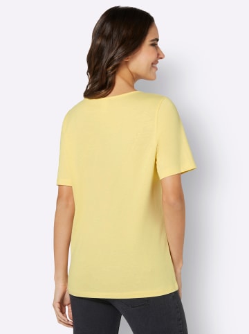 Sieh an! Kurzarmshirt in zitrone-ecru