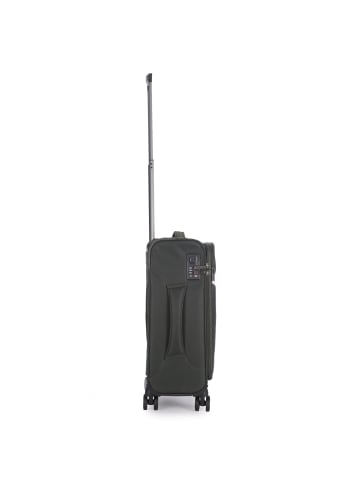 Stratic Stratic Light + 4 Rollen Kabinentrolley 55 cm in dark green