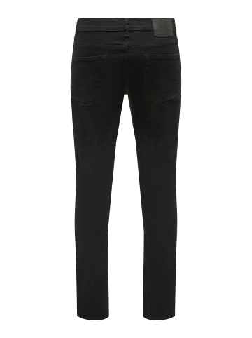 ONLY & SONS Slim Fit Jeans in Black Denim