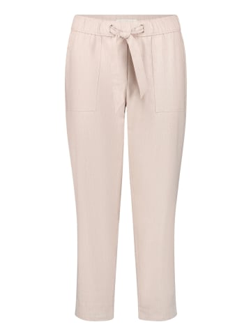 BETTY & CO Casual-Hose mit elastischem Bund in Beige
