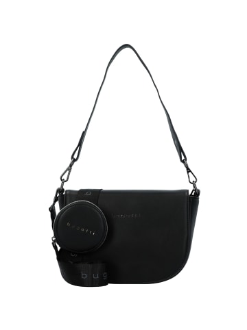 Almata Schultertasche 23 cm schwarz