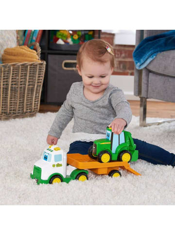 Tomy Spielzeugfahrzeug John Deere Transporter Set - ab 18 Monate