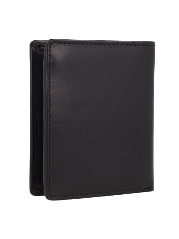 Leonhard Heyden Cambridge Geldbörse Leder 9 cm in schwarz
