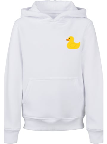 F4NT4STIC Hoodie Yellow Rubber Duck UNISEX HOODIE in weiß