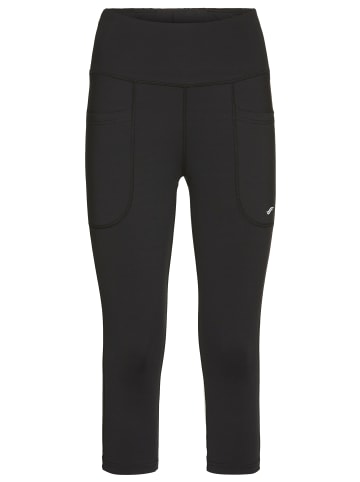 FAYN SPORTS Caprileggings in schwarz
