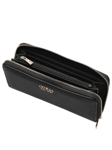 Guess Brenton SLG Large Zip Around - Geldbörse 12cc 20.5 cm (black) in schwarz