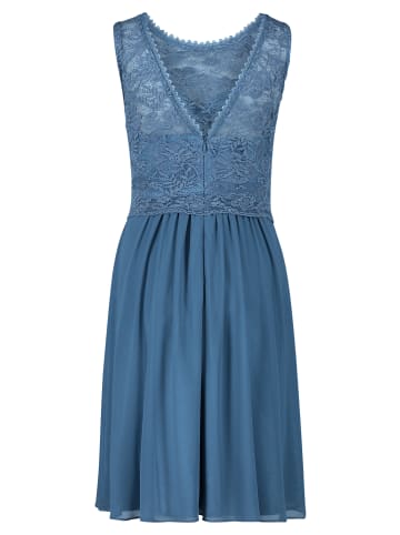 Vera Mont Abendkleid mit Spitze in Hushed Blue