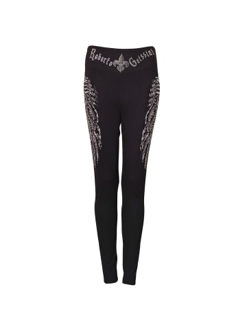 Roberto Geissini Wings Damen Leggins Schwarz