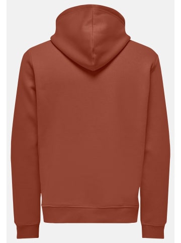 ONLY & SONS Sweatshirt / Hoodie Connor in Schwarz / rot