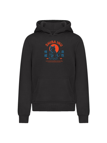 F4NT4STIC Hoodie Japanischer Shiba Inu Hund in schwarz
