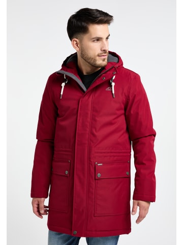 ICEBOUND Herren Winterparka in Dunkelrot