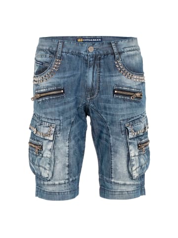 Cipo & Baxx Jeans-Shorts in Blau