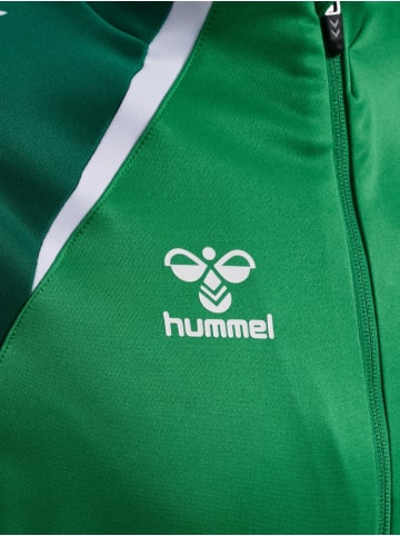 Hummel Trainingsjacke "Lead 2.0 Track Zip Jacket" in Grün