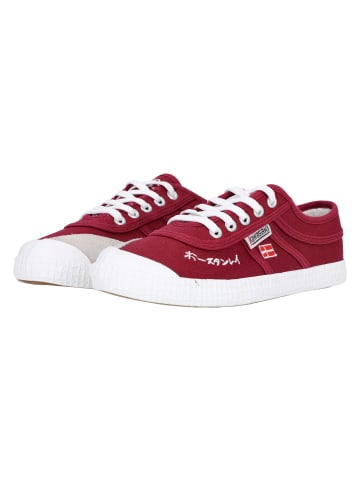 Kawasaki Canvas sneakers Signature in 4055 Beet Red