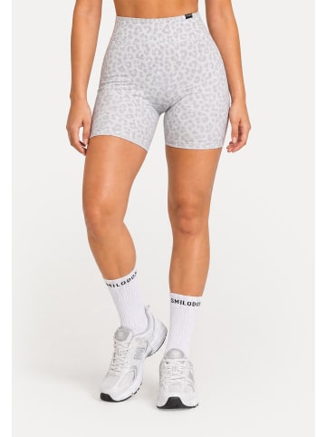 SMILODOX LEO Shorts Velvara in Grau Leo