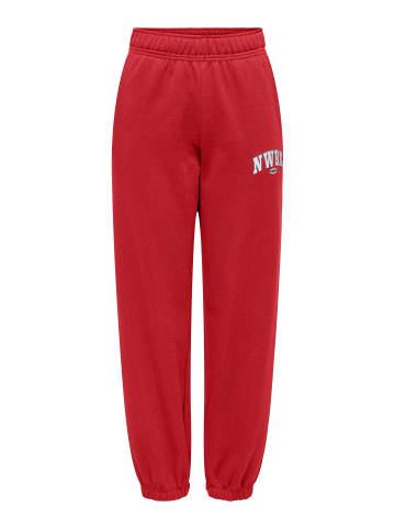 ONLY Jogginghose in Mars Red