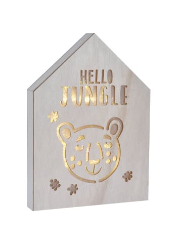 Douceur d’Intérieur Dekoration mit LED-Beleuchtung in gold