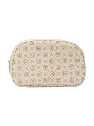 Carlo Colucci Kosmetiktasche Cozzio in Creme