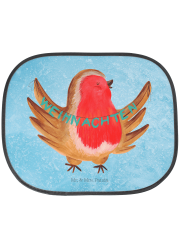 Mr. & Mrs. Panda Sonnenschutz Auto Rotkehlchen Weihnachten ohne ... in Eisblau