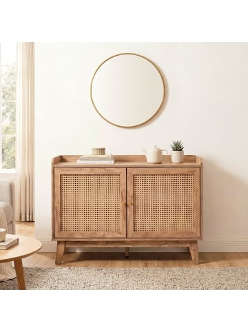 CALICOSY Buffet PALMO in Helles - (W)110 x (H)74.5 x (L)39 cm